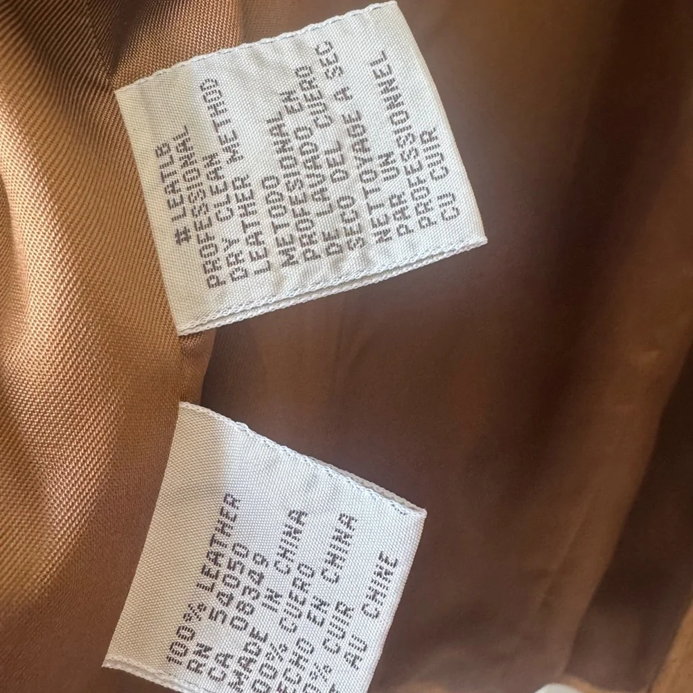 Jones New York Tan Suede Jacket XL - Picture 3 of 4